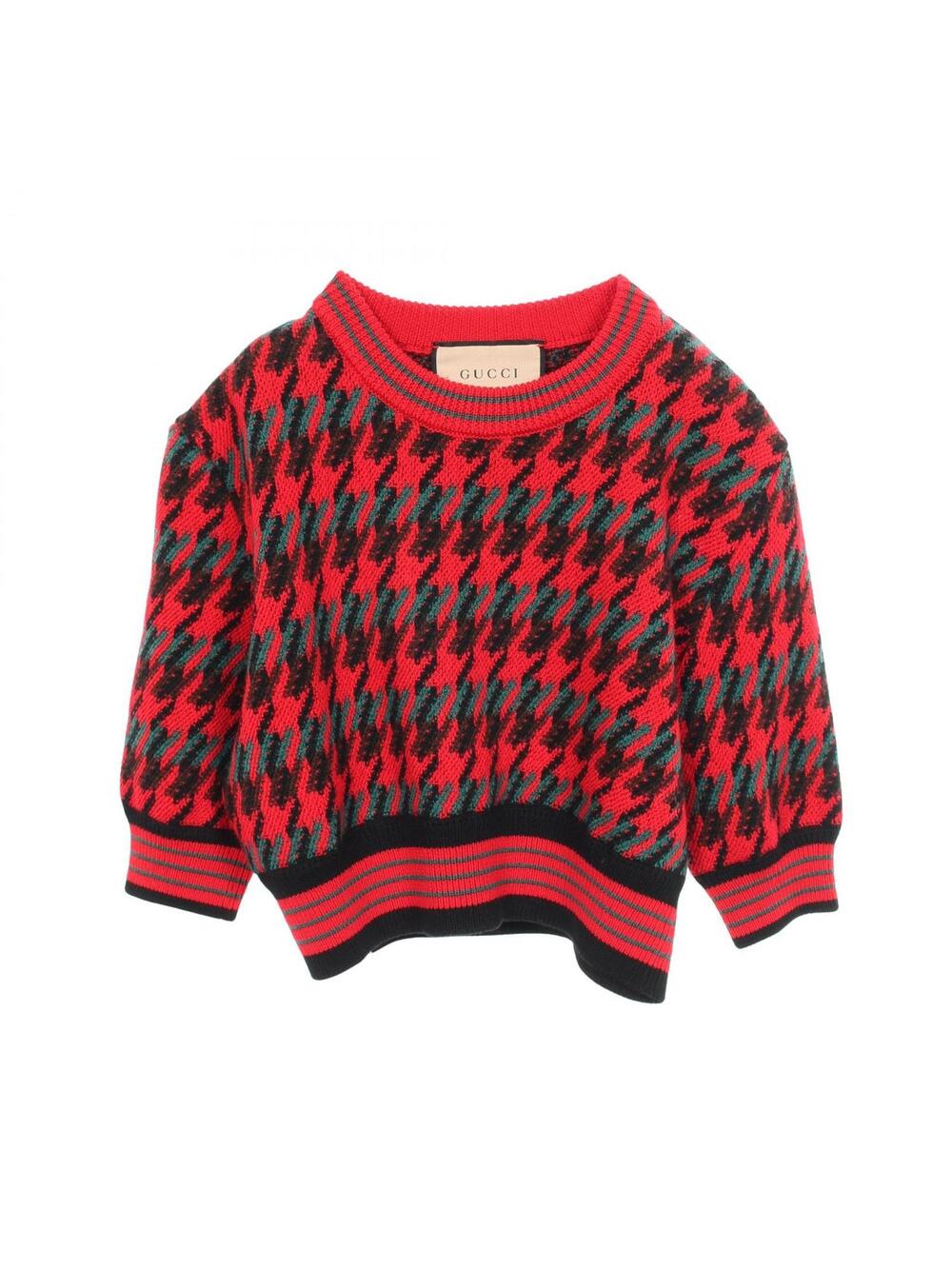 Gucci Houndstooth Cropped Knitwear #289639G47B